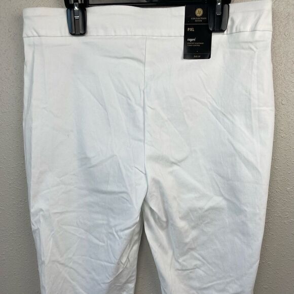 NWT JM Collection White Capri Pants Size Petite XL - Picture 5 of 7